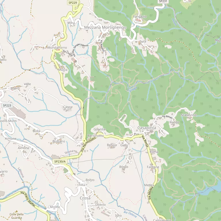 Mappa CASAPINTA