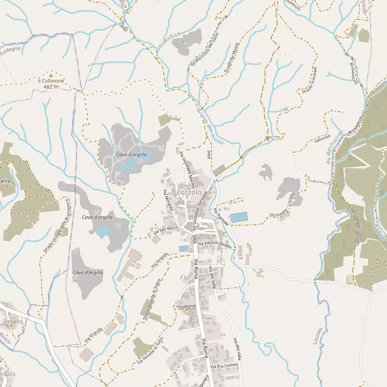 Mappa LOZZOLO