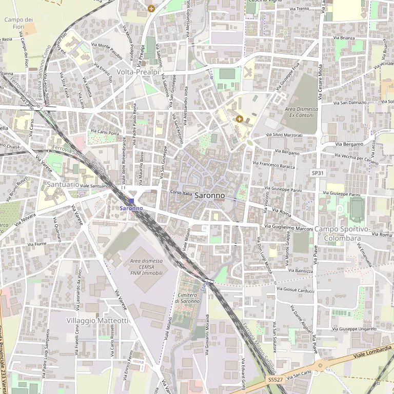 Mappa SARONNO