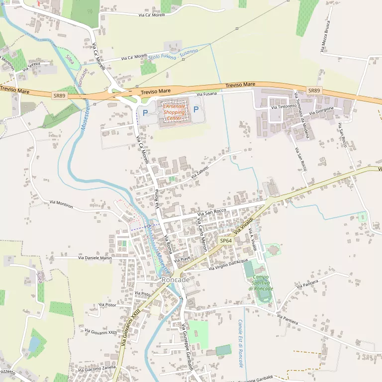 Mappa RONCADE