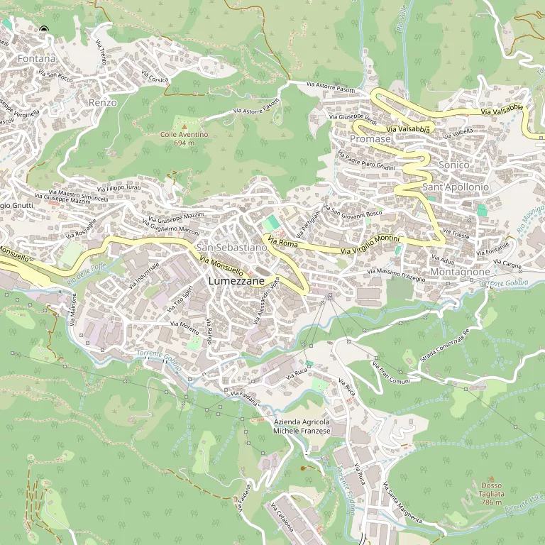 Mappa LUMEZZANE