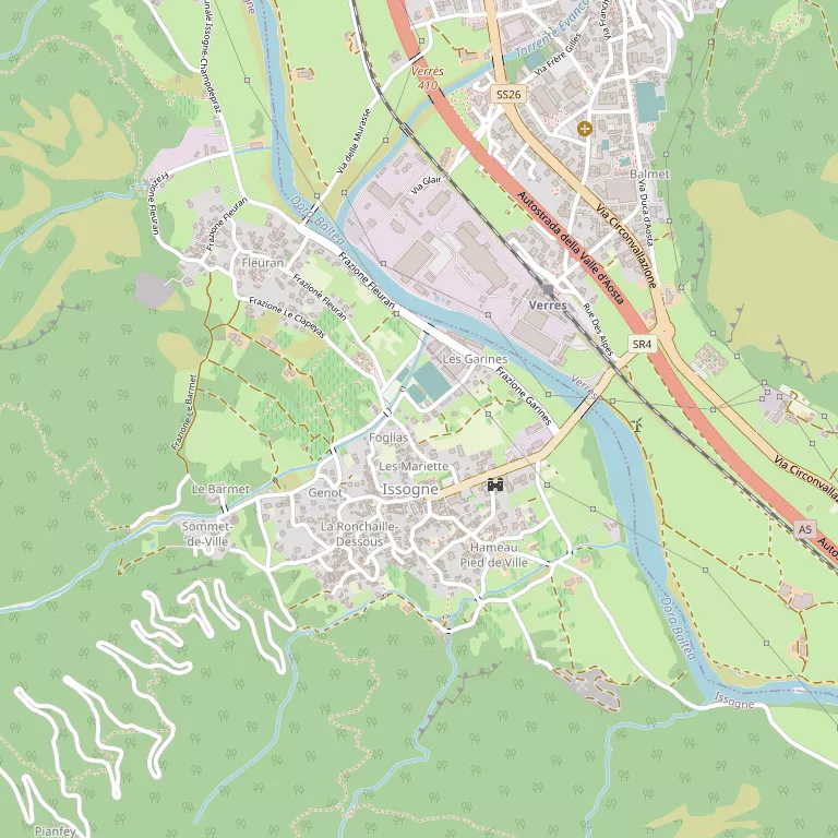 Mappa ISSOGNE