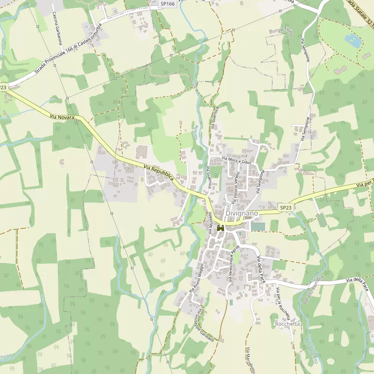 Mappa DIVIGNANO