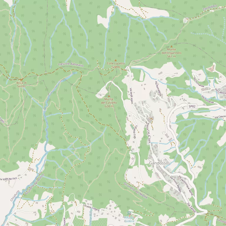 Mappa GANDOSSO