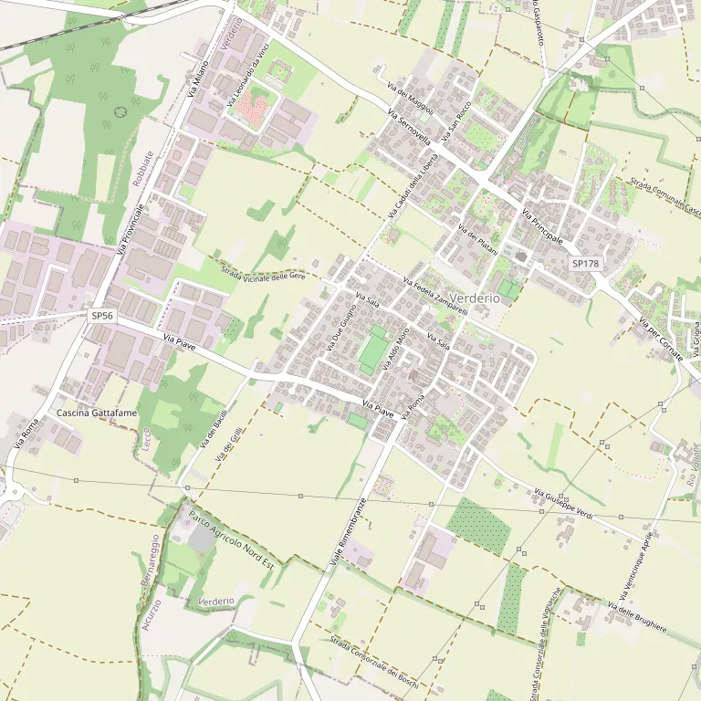 Mappa VERDERIO
