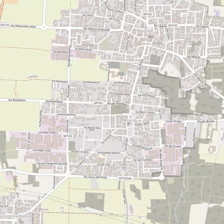 Mappa MISINTO