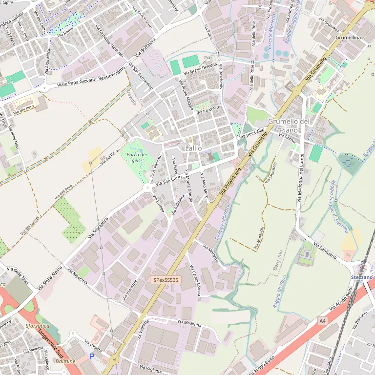 Mappa LALLIO