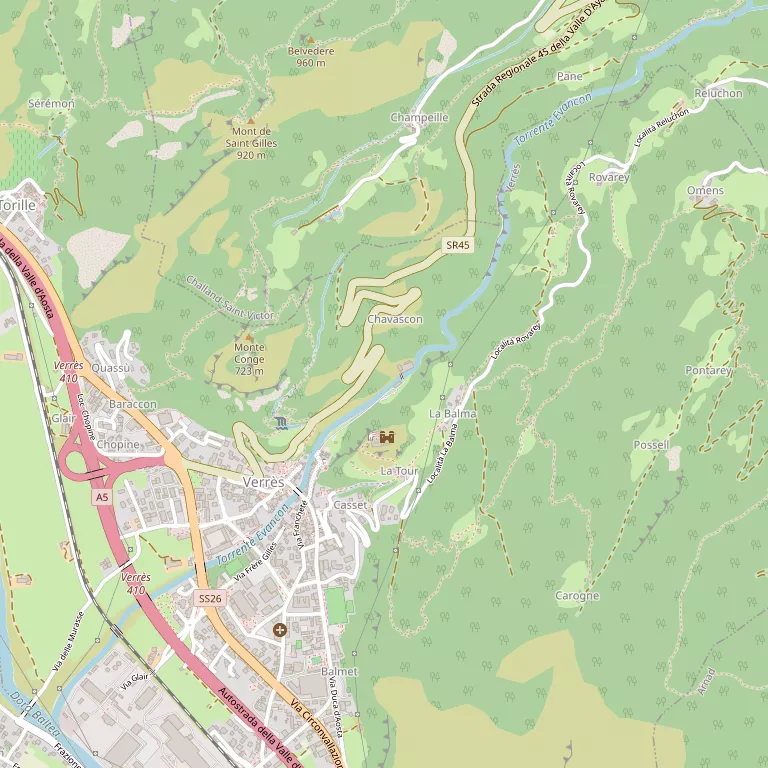 Mappa VERRES