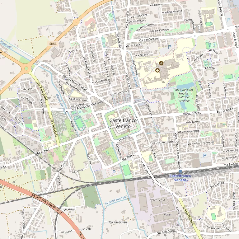 Mappa CASTELFRANCO VENETO