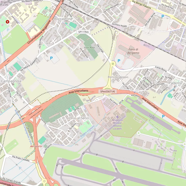 Mappa ORIO AL SERIO