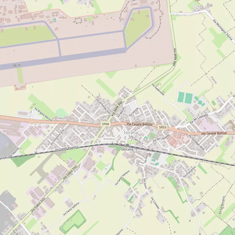 Mappa ISTRANA