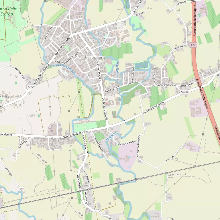 Mappa CARBONERA