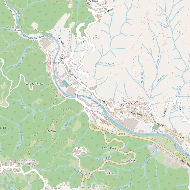 Mappa COGGIOLA