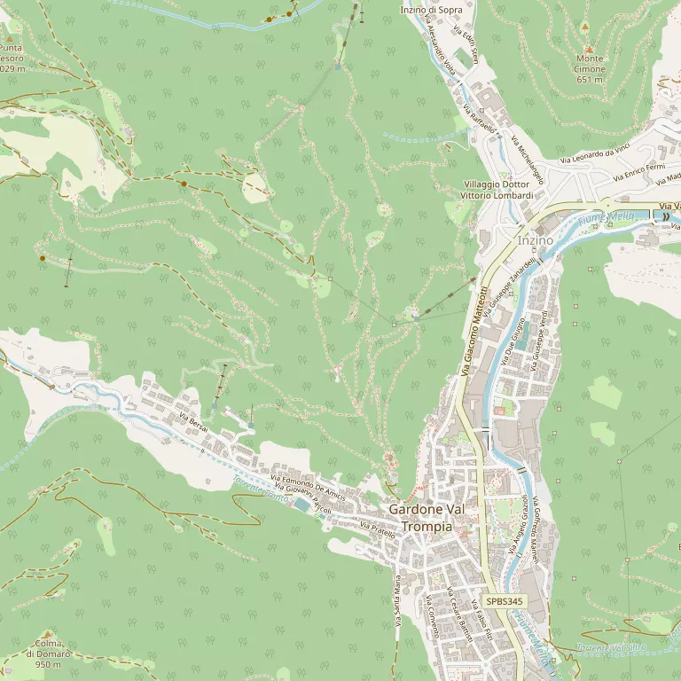 Mappa GARDONE VAL TROMPIA