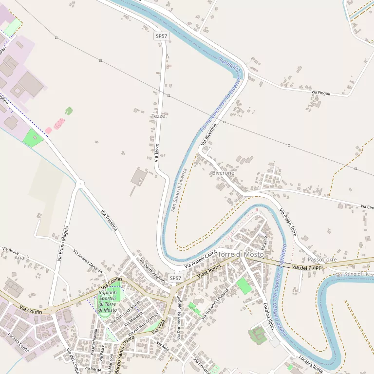 Mappa TORRE DI MOSTO