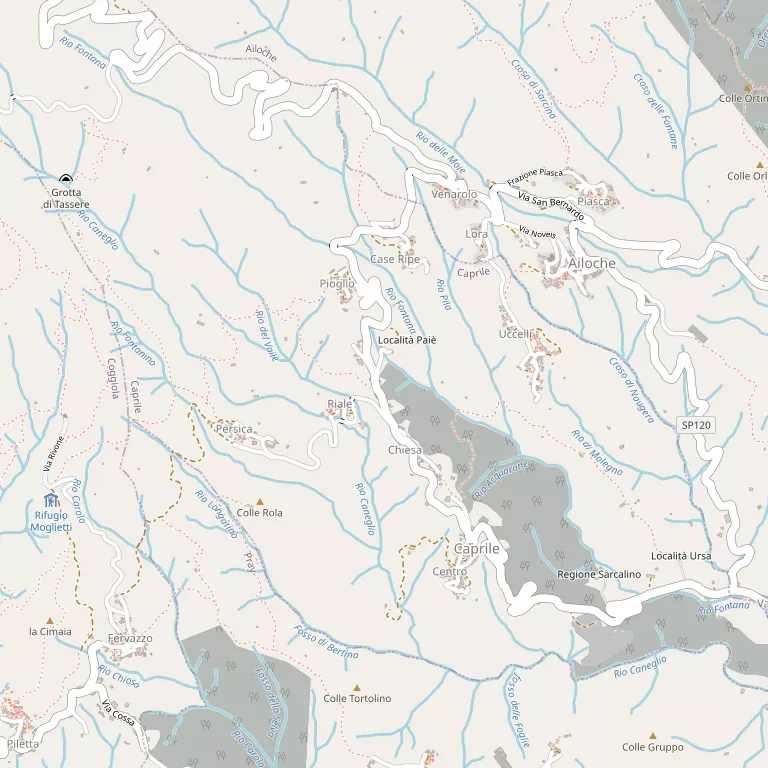 Mappa CAPRILE