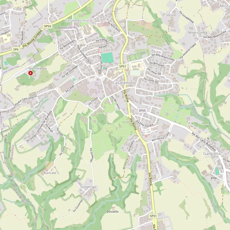 Mappa CASATENOVO