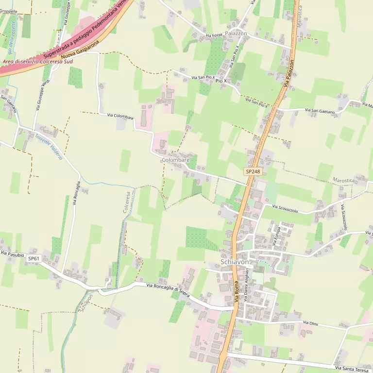 Mappa SCHIAVON