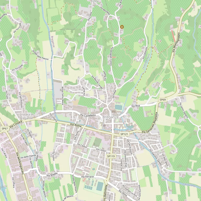 Mappa BREGANZE