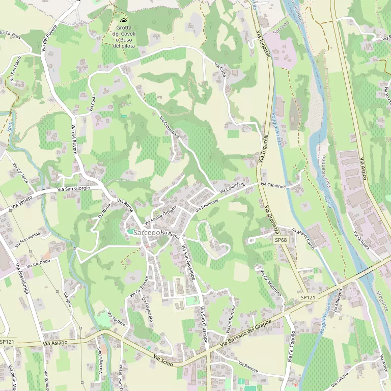 Mappa SARCEDO