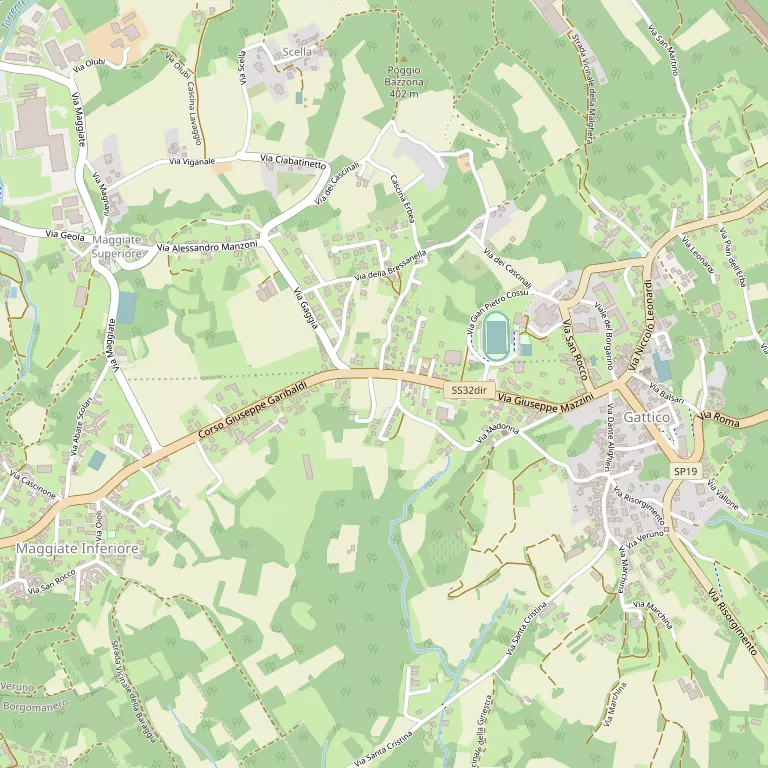 Mappa GATTICO-VERUNO