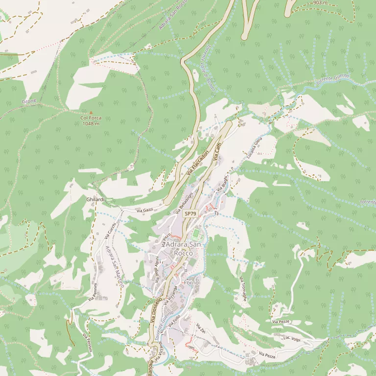 Mappa ADRARA SAN ROCCO
