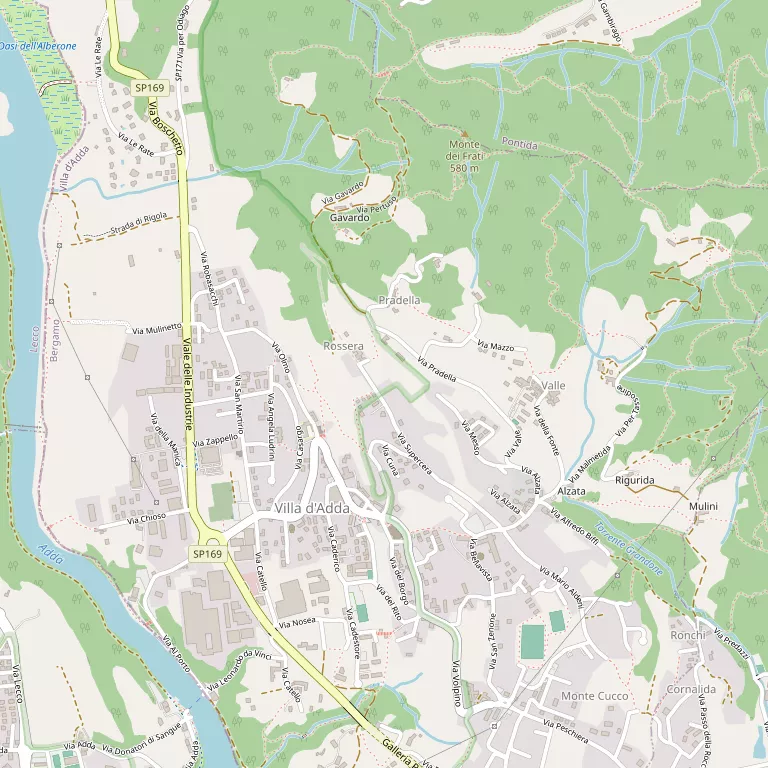 Mappa VILLA D'ADDA