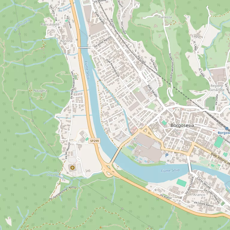 Mappa BORGOSESIA