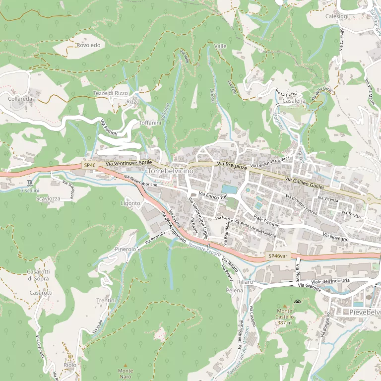 Mappa TORREBELVICINO