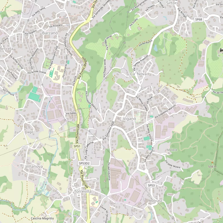 Mappa VIGANO'