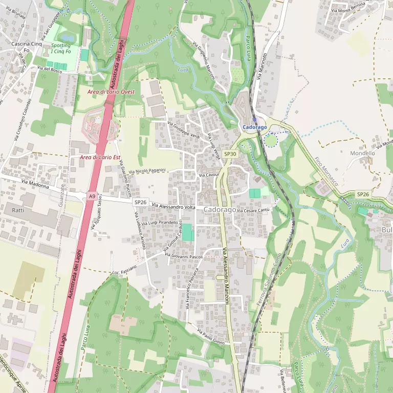 Mappa CADORAGO