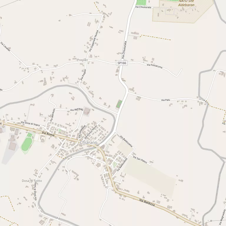 Mappa CHIARANO