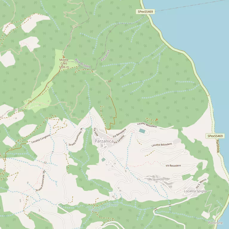 Mappa PARZANICA