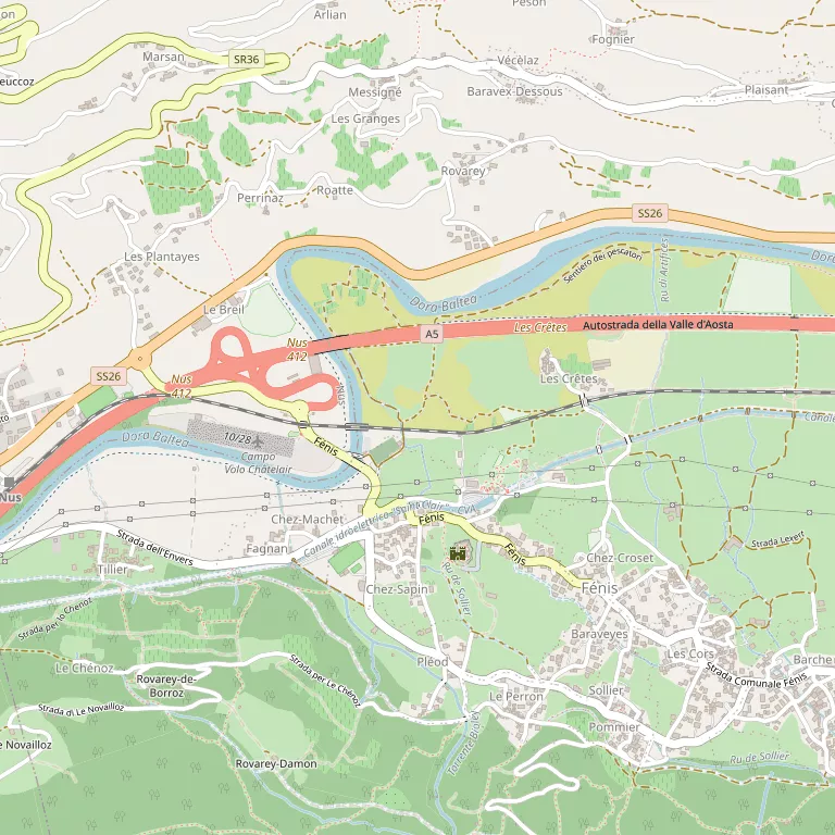 Mappa FENIS