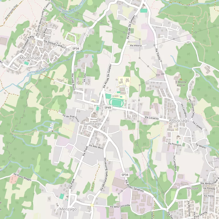 Mappa SUMIRAGO