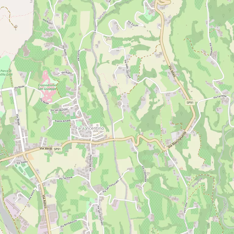 Mappa FARA VICENTINO