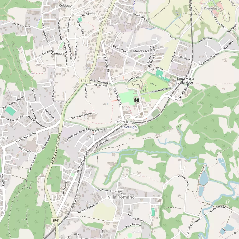 Mappa INVERIGO
