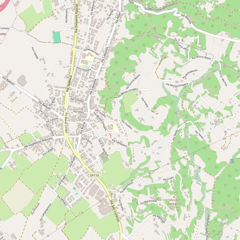 Mappa CARRE'