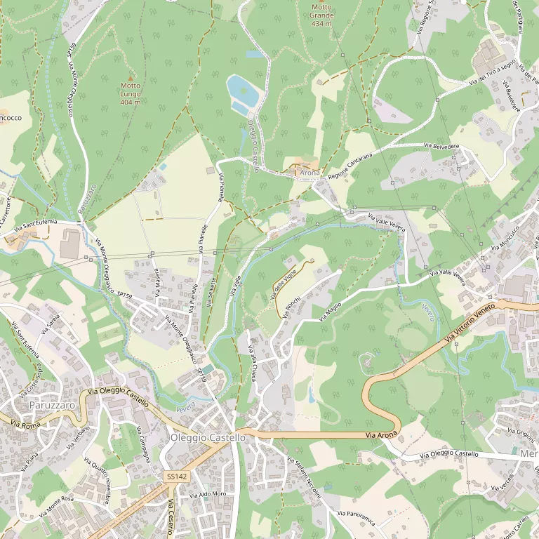 Mappa OLEGGIO CASTELLO
