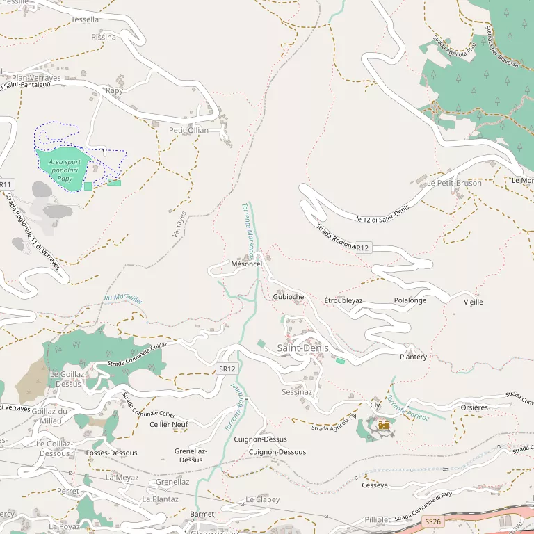 Mappa SAINT-DENIS