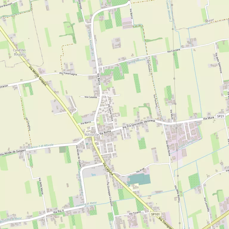 Mappa ALTIVOLE
