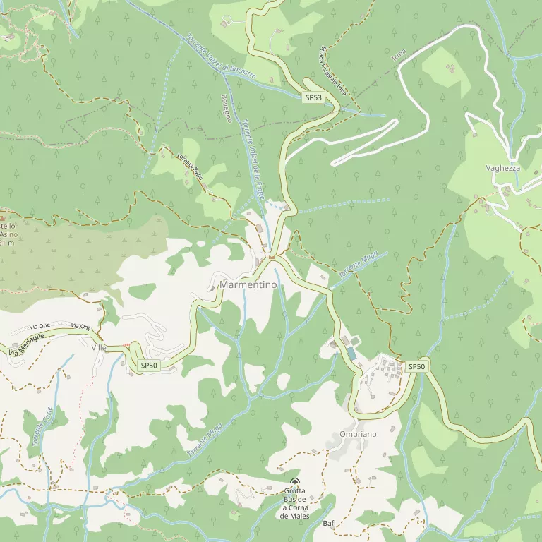 Mappa MARMENTINO