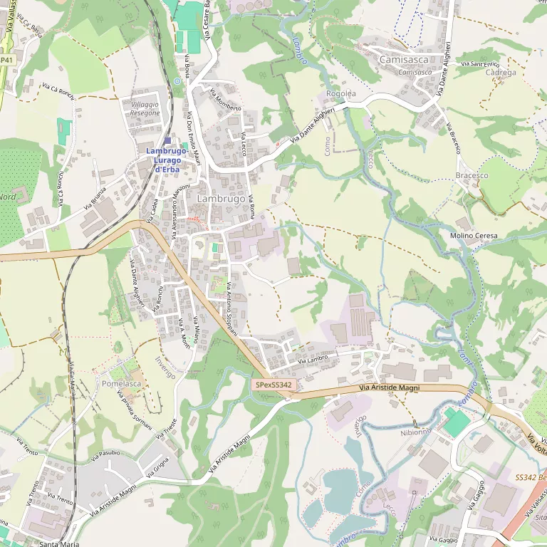 Mappa LAMBRUGO