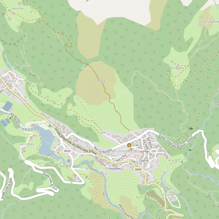 Mappa BRUSSON