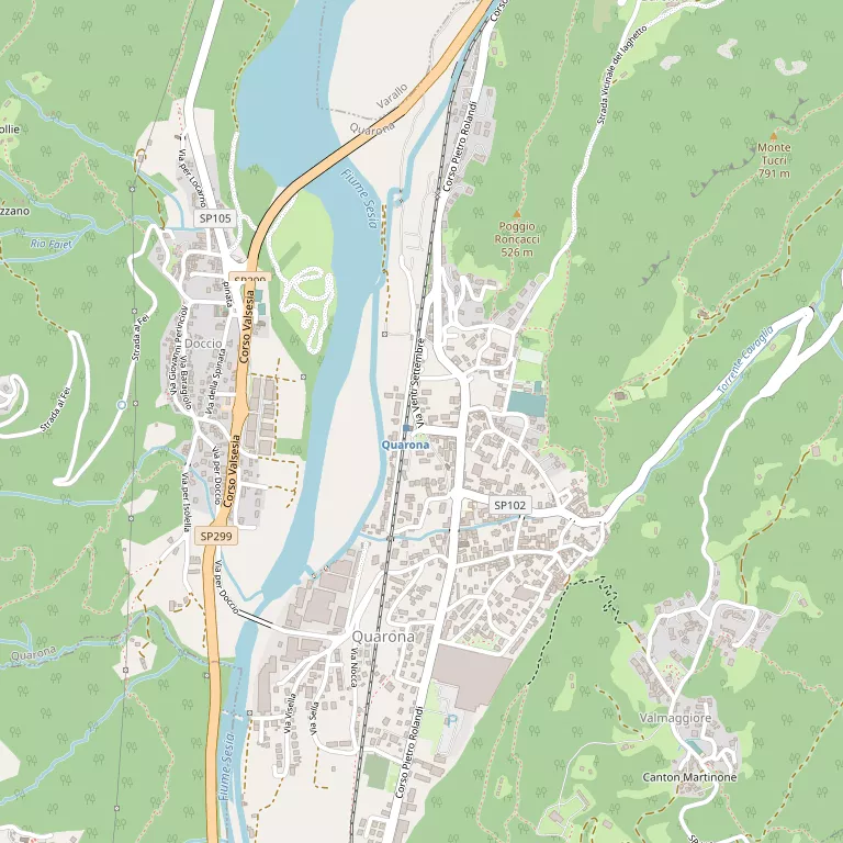 Mappa QUARONA