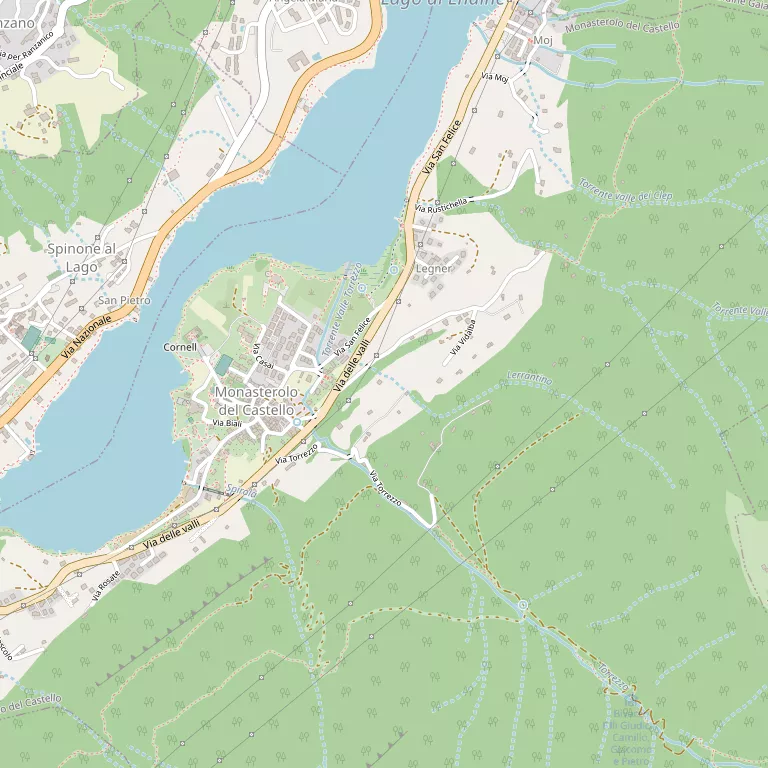 Mappa MONASTEROLO DEL CASTELLO