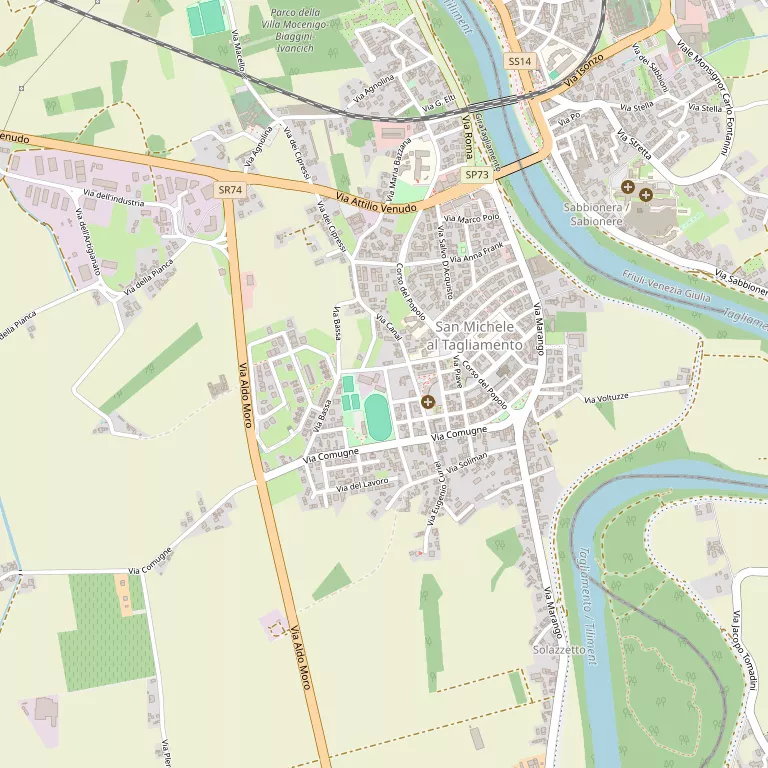 Mappa SAN MICHELE AL TAGLIAMENTO
