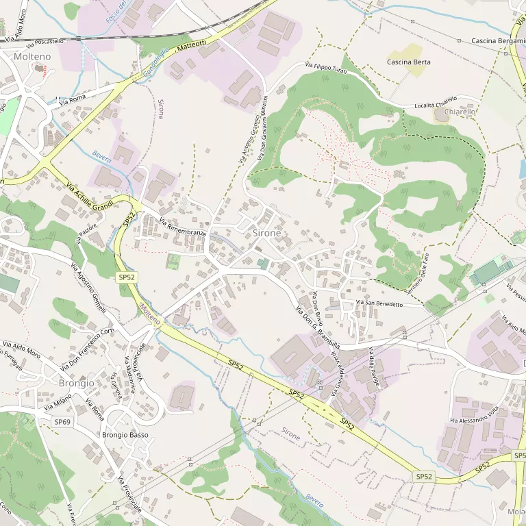 Mappa SIRONE