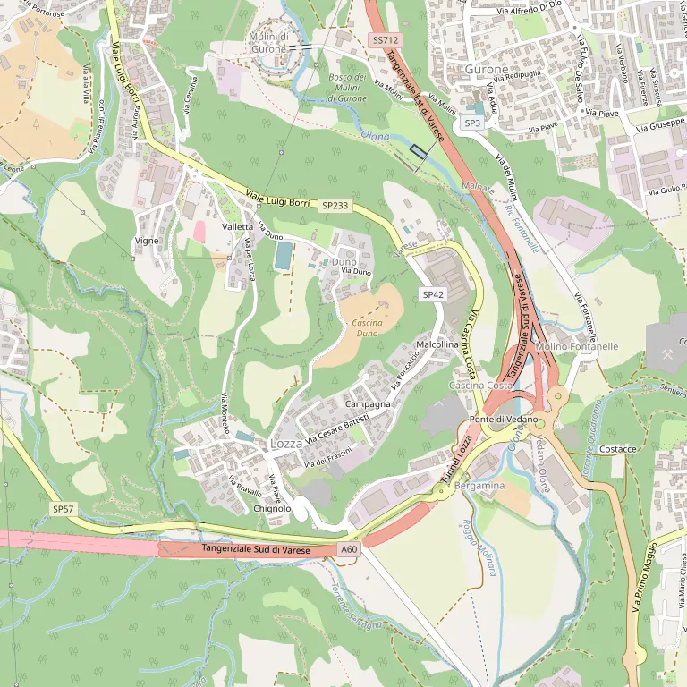 Mappa LOZZA