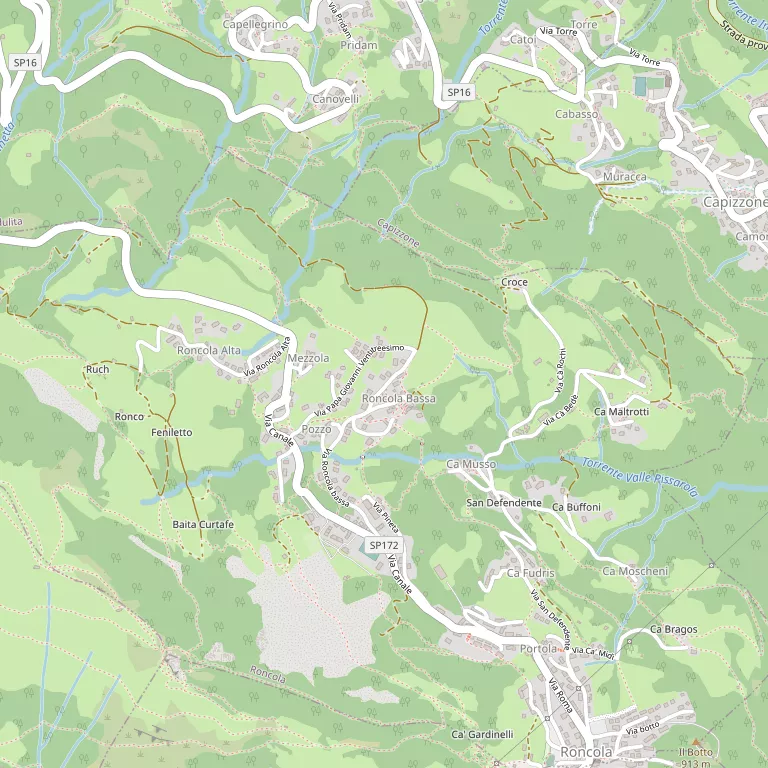Mappa RONCOLA